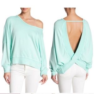 Free People Back It Up Pullover